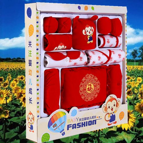 Coffret cadeau pour bébé - Vêtements + Fournitures Ref 1951421