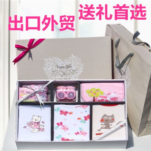 Coffret cadeau pour bébé - Vêtements + Chaussures accessoires Le coton biologique Ref 1952020