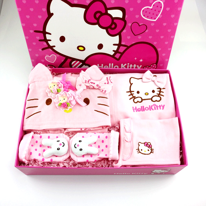 Coffret cadeau pour bébé - Vêtements + Fournitures Ref 1952040