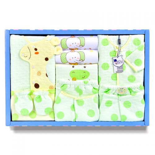 Coffret cadeau pour bébé - Vêtements + Fournitures Ref 1952223