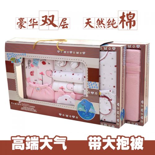 Coffret cadeau pour bébé - Vêtements + Fournitures Ref 1952424