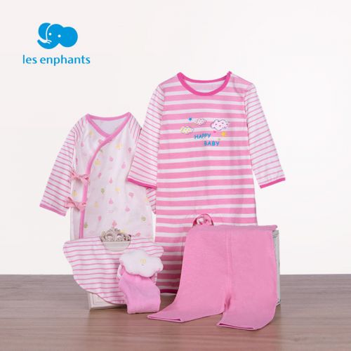 Coffret cadeau pour bébé - Vêtements + Accessoires LES ENPHANTS Ref 1953575