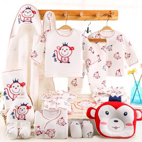 Coffret cadeau pour bébé - Vêtements + Chaussures accessoires CH1017-1018 Ref 1954085