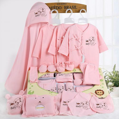 Coffret cadeau pour bébé - Vêtements + Fournitures 168-1 Le coton biologique Ref 1954206