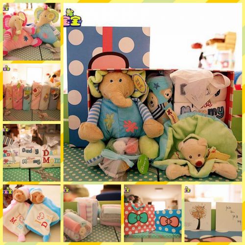Coffret cadeau pour bébé en coton - Ref 1954429