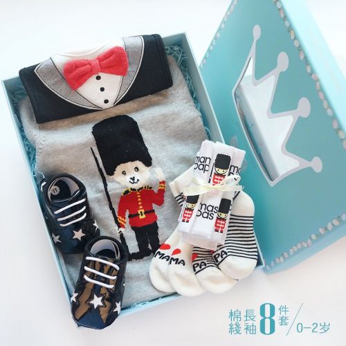 Coffret cadeau pour bébé - Vêtements + Chaussures accessoires MODOMOMA Ref 1954452