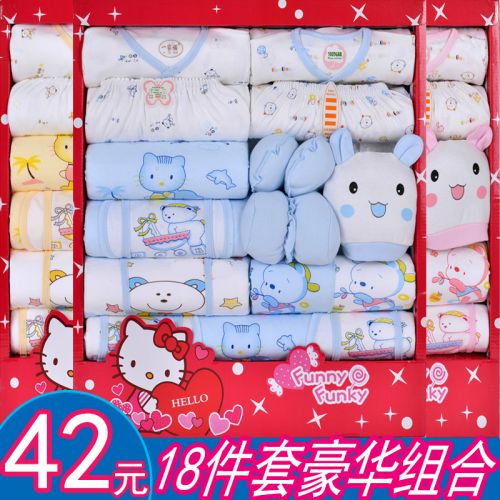 Coffret cadeau pour bébé - Vêtements + Accessoires Ref 1954911
