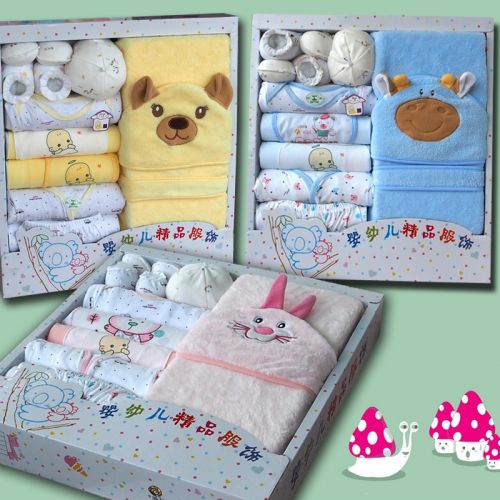 Coffret cadeau pour bébé - Vêtements + Chaussures Accessoires Ref 1955076