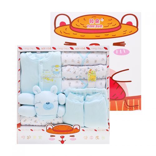 Coffret cadeau pour bébé - Vêtements + Fournitures Ref 1955676