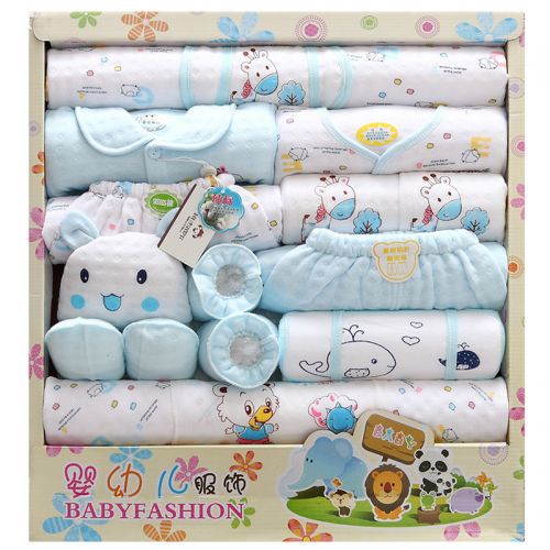 Coffret cadeau pour bébé - Vêtements + Fournitures BANJVALL JHKAZ Ref 1956131