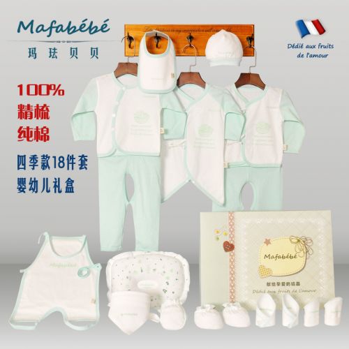 Coffret cadeau pour bébé - Vêtements + Chaussures accessoires MAFABEBE Ref 1956176