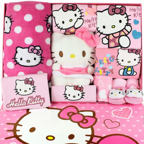 Coffret cadeau pour bébé - Vêtements + Chaussures accessoires hello kitty Ref 1956698