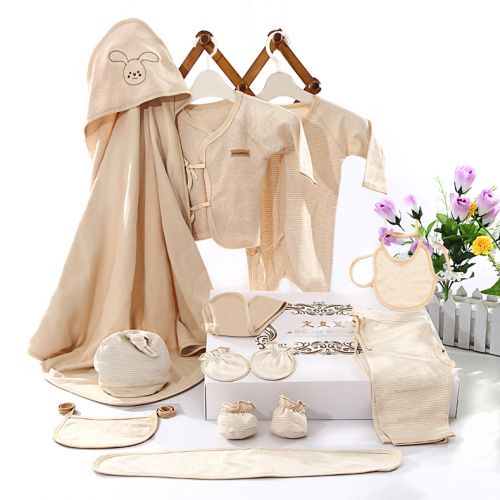 Coffret cadeau pour bébé - Vêtements + Chaussures Accessoires coton coloré Ref 1956930