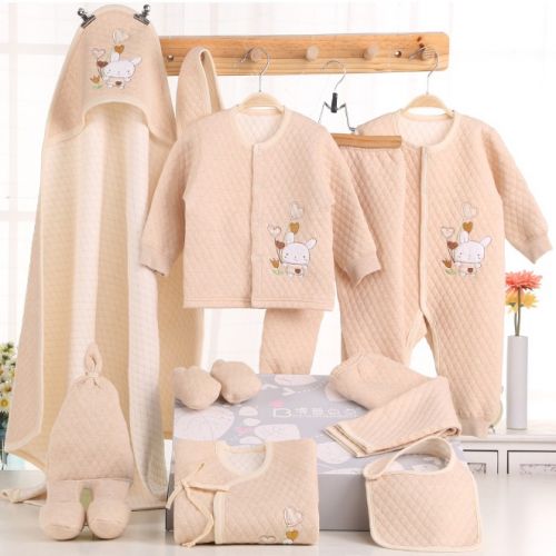 Coffret cadeau pour bébé - Vêtements + Chaussures accessoires Le coton bio Coloré biologique Ref 1957402