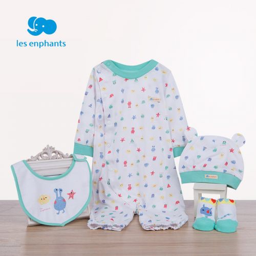 Coffret cadeau pour bébé - Vêtements + Accessoires LES ENPHANTS Ref 1957948