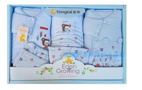 Coffret cadeau pour bébé - Vêtements + Fournitures Ref 1957990