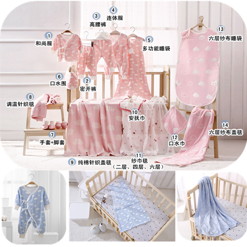 Coffret cadeau pour bébé - Vêtements + Chaussures Accessoires SKYBABY Ref 1958699