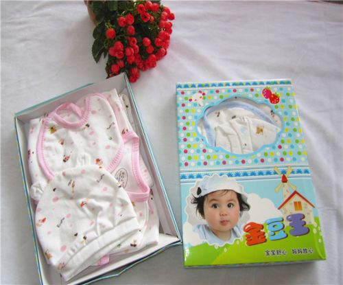 Coffret cadeau pour bébé - Vêtements + Accessoires Wujiantao Ref 1958922