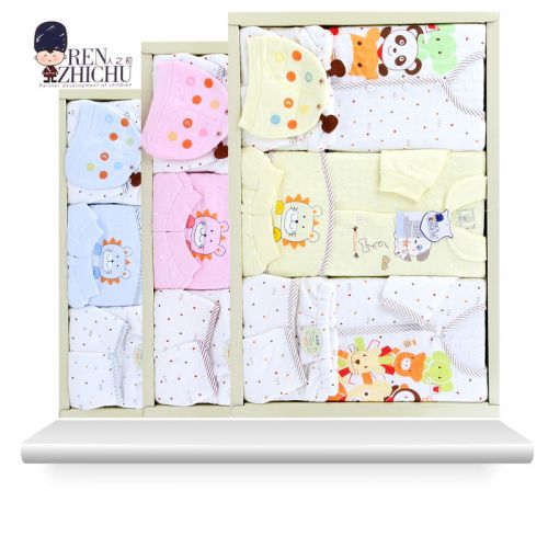 Coffret cadeau pour bébé - Vêtements + Fournitures Ref 1958989