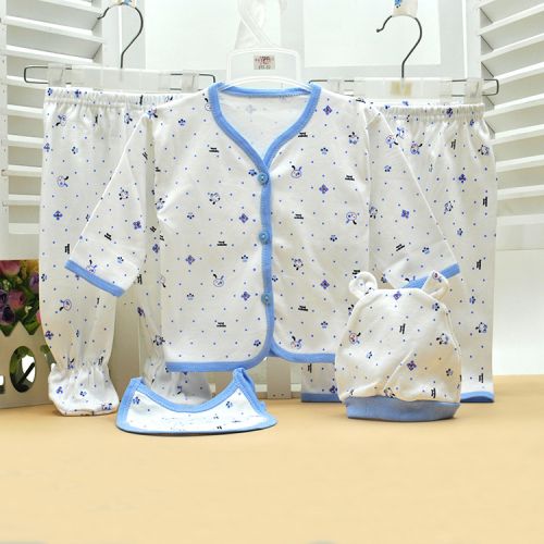 Coffret cadeau pour bébé - Vêtements + Fournitures sd en coton Ref 1959945