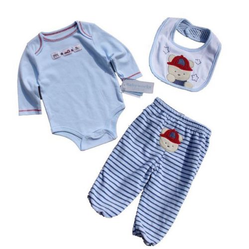 Coffret cadeau pour bébé - Vêtements + Fournitures FO BABY en coton Ref 1960483