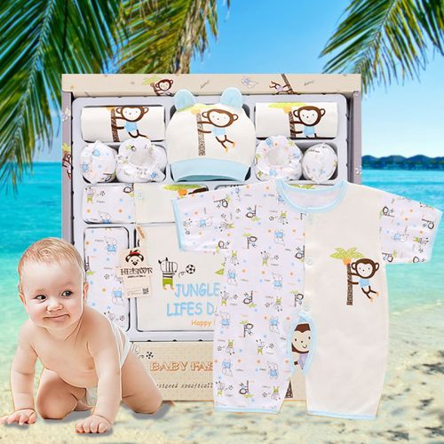 Coffret cadeau pour bébé - Vêtements + Fournitures Ref 1961349