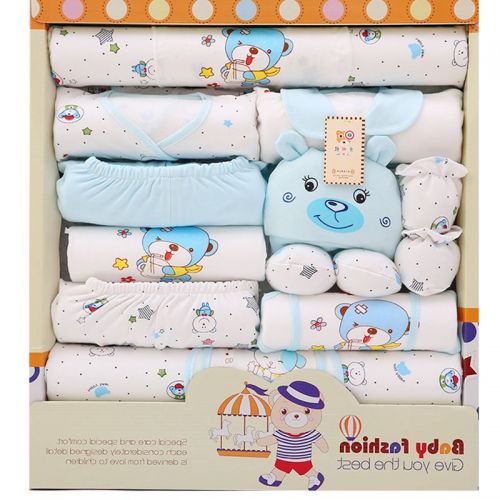 Coffret cadeau pour bébé - Vêtements + Fournitures Voir la description Ref 1965000