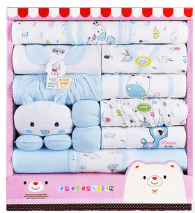 Coffret cadeau pour bébé - Vêtements + Chaussures accessoires Ref 1969902