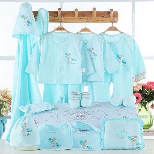Coffret cadeau pour bébé - Vêtements + Chaussures accessoires Désossé thème des oiseaux Ref 1970025