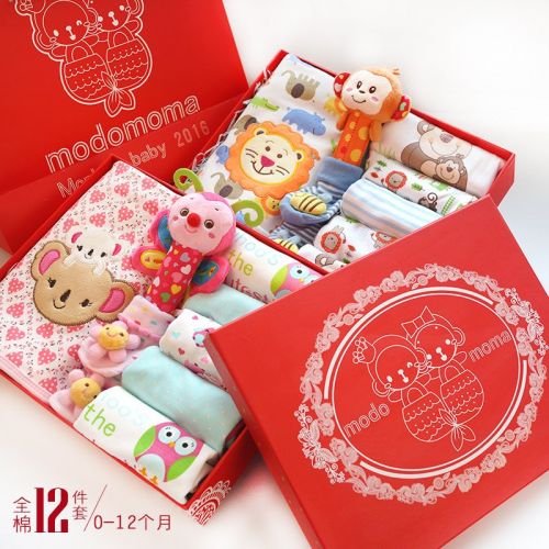 Coffret cadeau pour bébé - Vêtements + Fournitures MODOMOMA Ref 1973987