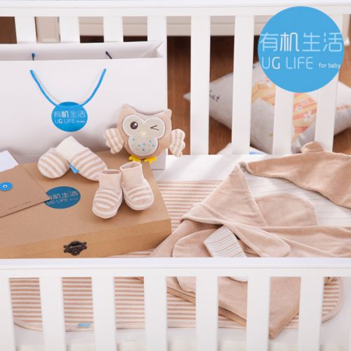 Coffret cadeau pour bébé - Vêtements + Chaussures Accessoires UGLIFEFORBABY Le coton biologique Ref 1974598