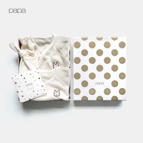 Coffret cadeau pour bébé - Vêtements + Accessoires PAPA PB16XLH01 Ref 1974815