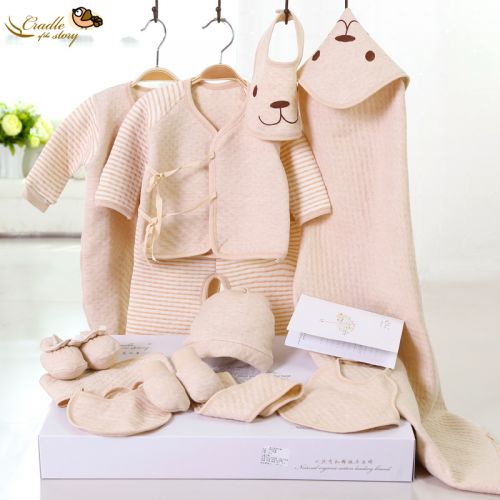 Coffret cadeau pour bébé - Vêtements + Accessoires Hiver coton biologique Set Le Ref 1977813
