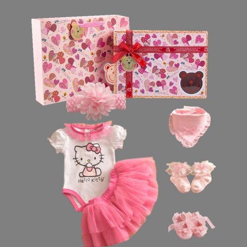 Coffret cadeau pour bébé - Vêtements + Accessoires Ref 1977967
