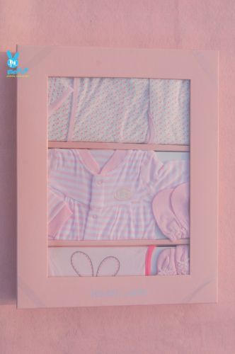 Coffret cadeau pour bébé en coton - Ref 1978190