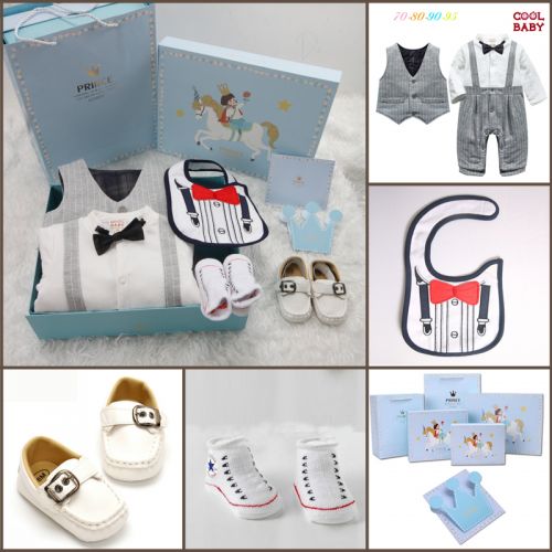 Coffret cadeau pour bébé - Vêtements + Chaussures accessoires Ref 1978589