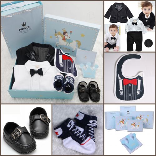 Coffret cadeau pour bébé - Vêtements + Chaussures accessoires Ref 1978683