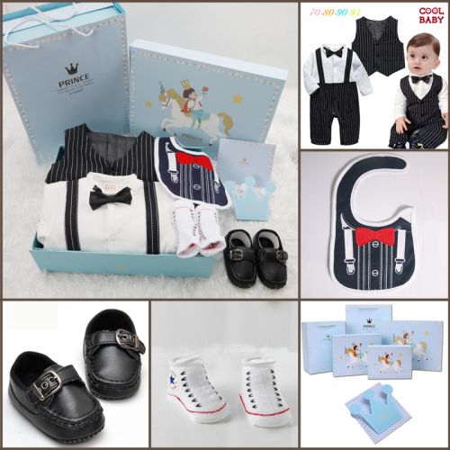 Coffret cadeau pour bébé - Vêtements + Chaussures Accessoires Ref 1978686