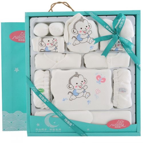 Coffret cadeau pour bébé - Vêtements + Fournitures Ref 1978784