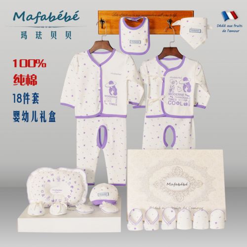 Coffret cadeau pour bébé - Vêtements + Chaussures accessoires MAFABEBE Ref 1979004