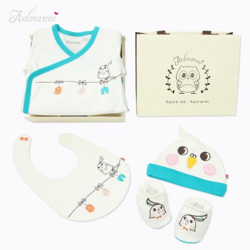 Coffret cadeau pour bébé - Vêtements + Chaussures accessoires ADORARMI AWGBU155006W Ref 1979075