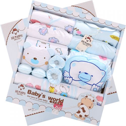 Coffret cadeau pour nouveau-né - Vêtements + Fournitures BANJVALL Petit boeuf Ref 1950632