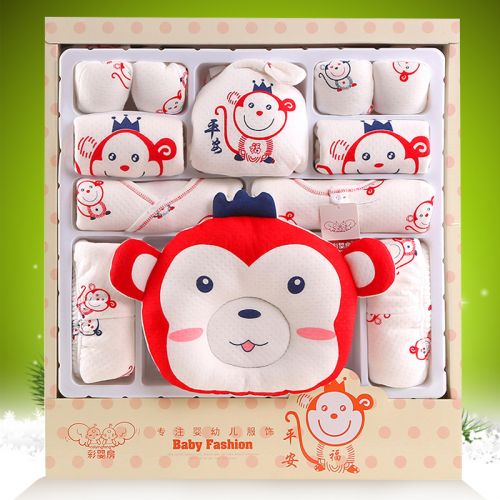 Coffret cadeau pour nouveau-né - Vêtements + Fournitures CH1017-1018 Ref 1950901