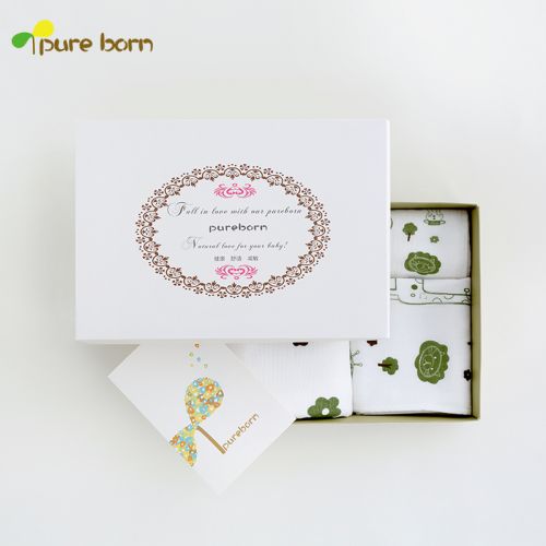 Coffret cadeau pour nouveau-né PUREBORN PBG012 - Ref 1951280