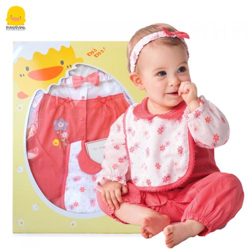 Coffret cadeau pour nouveau-né - Vêtements + Accessoires PIYOPIYO Ref 1951594