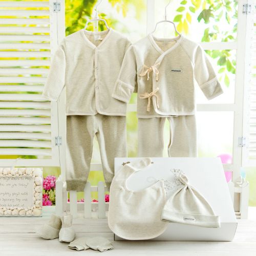 Coffret cadeau pour nouveau-né - Vêtements + Fournitures NEWLINKER NL5006 coton en biologique Ref 1951633