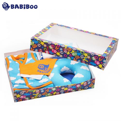 Coffret cadeau pour nouveau-né - Vêtements + Accessoires BABIBOO BOPK400802 Ref 1952103