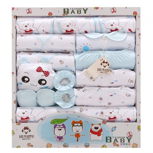 Coffret cadeau pour nouveau-né - Vêtements + Accessoires BANJVALL Four Seasons petit ours polaire Ref 1952569