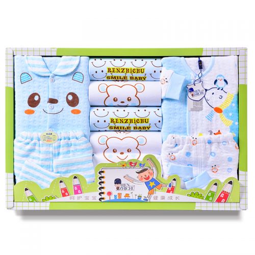 Coffret cadeau pour nouveau-né - Vêtements + Fournitures Ref 1953107