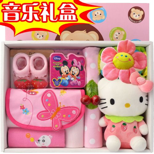 Coffret cadeau pour nouveau-né - Vêtements + Chaussures accessoires Ref 1953207